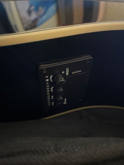 Guitarra Ibanez PF15ECE-TBS com Mala de transporte