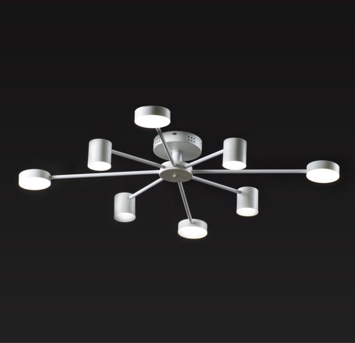 Люстра світлодіодна loft 96W на 8 ламп