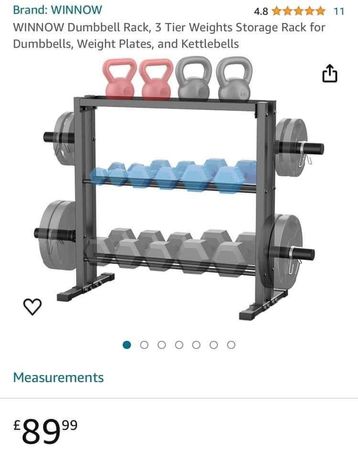 Stojak na hantle, talerze, kettlebell itp Bardo porządny  nowy