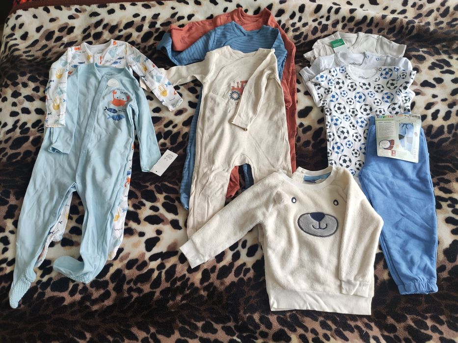 Mega paka dla chłopaka nowe z metkami r.86 Lupilu,F&F, Pepco