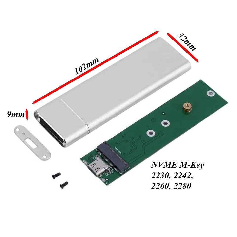 Зовнішня кишеня m.2 NVME SSD Type-C USB 3.0 Внешний Карман m2