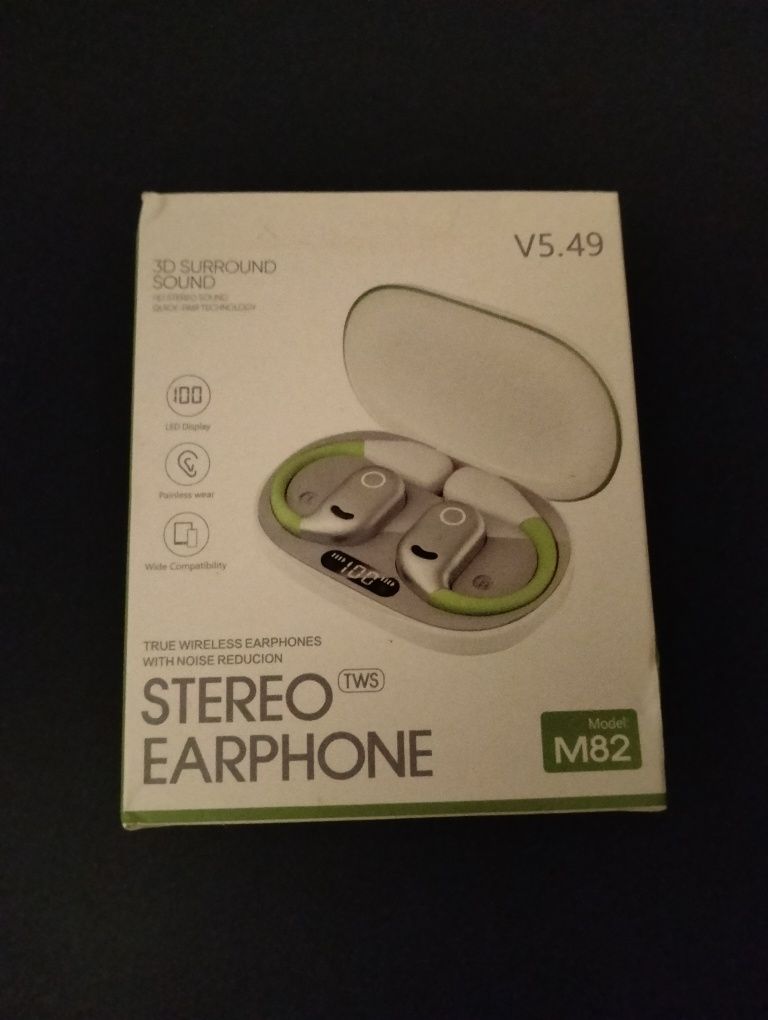 Auriculares Open Ear Bluetooth 5.49 Qualidade de Som Reforçada