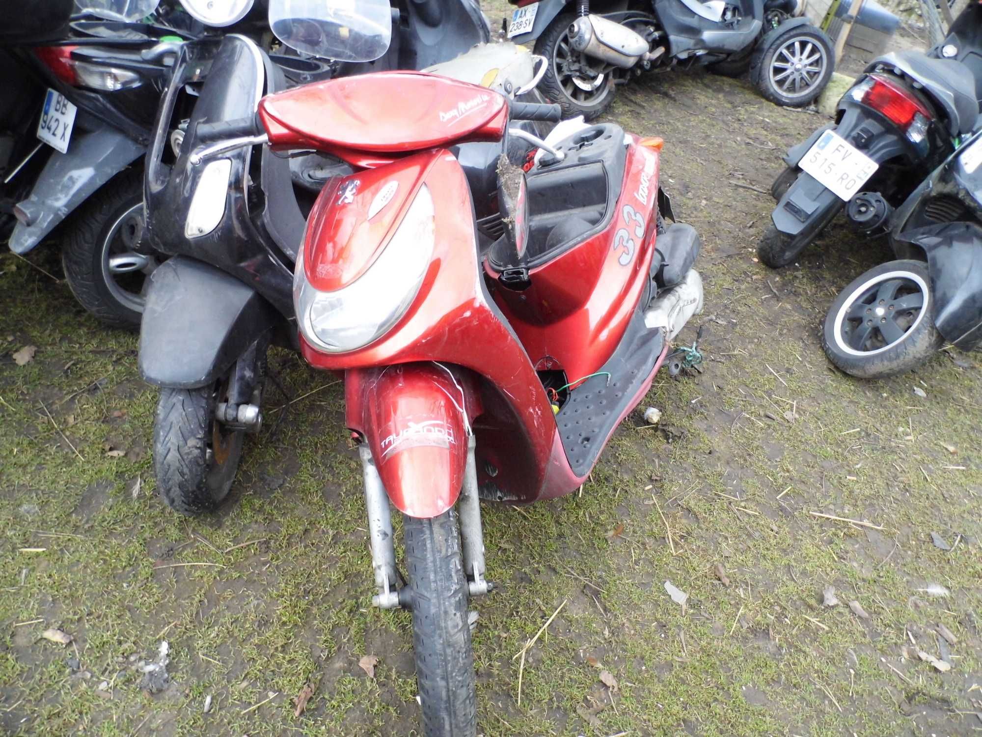 PEUGEOT LOOXOR 100 2T silnik czesci lagi wydech licznik gaźnik pokrywa