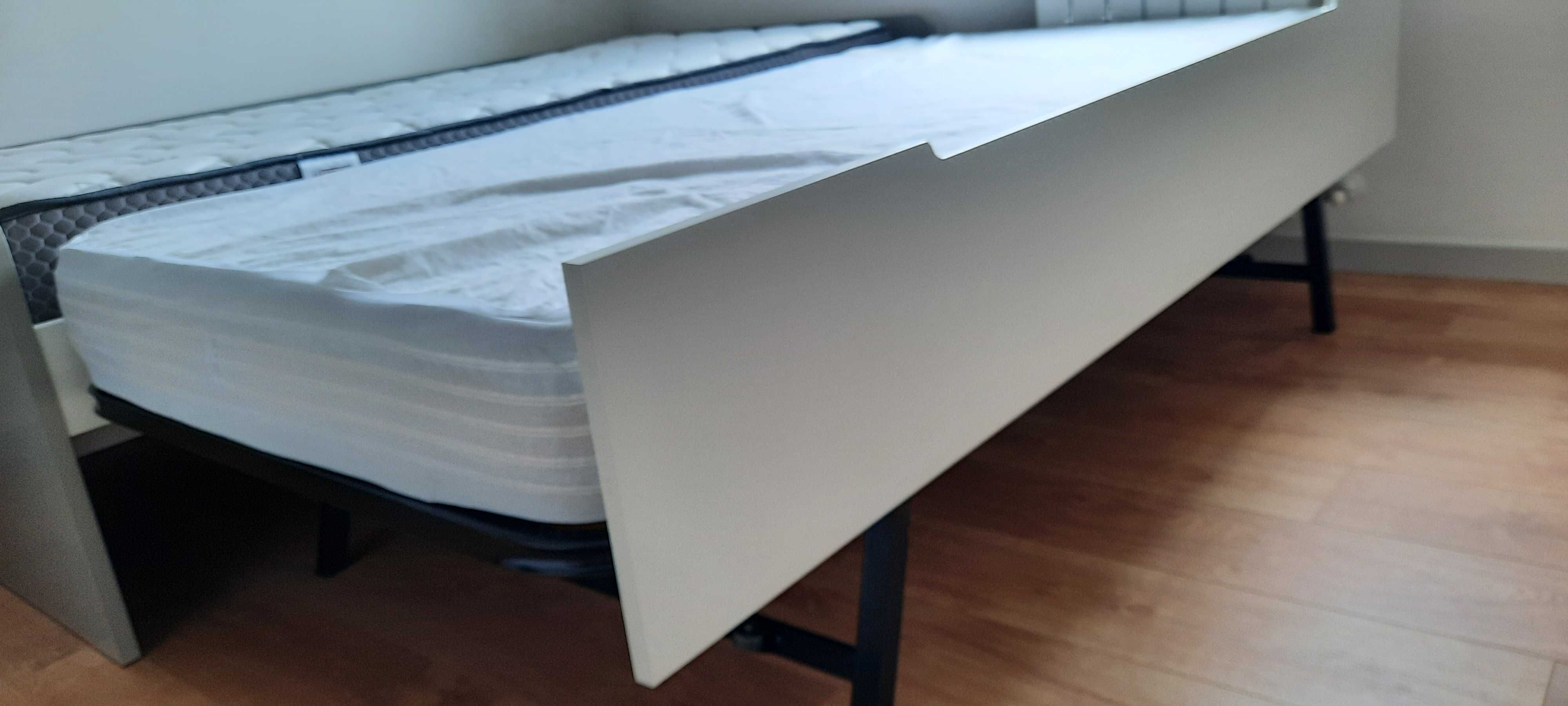 Cama Estudio Cinza/Branco