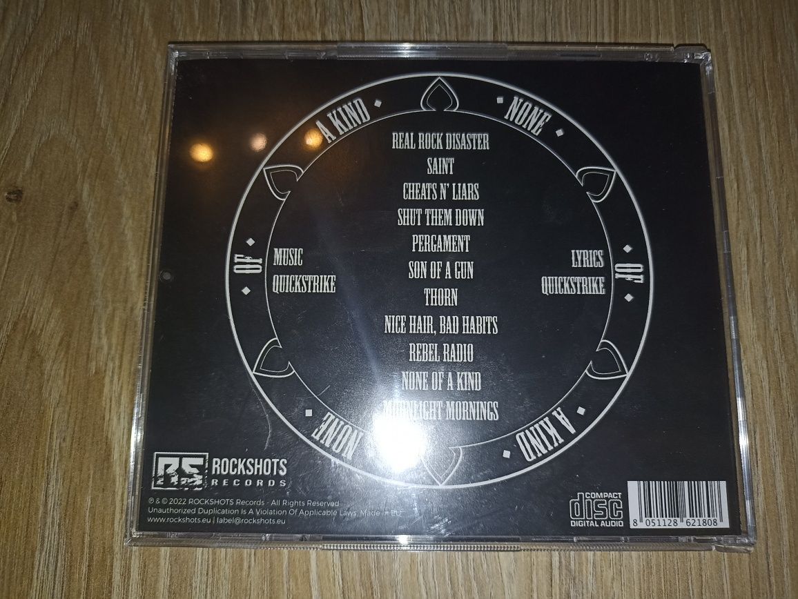 QUICKSTRIKE - NONE OF A KIND !! CD !! Mötley Kiss Skid Row Ratt Dokken