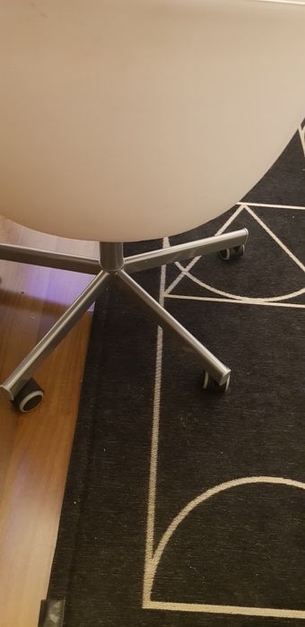 Fotel Ikea Skrucsta biały