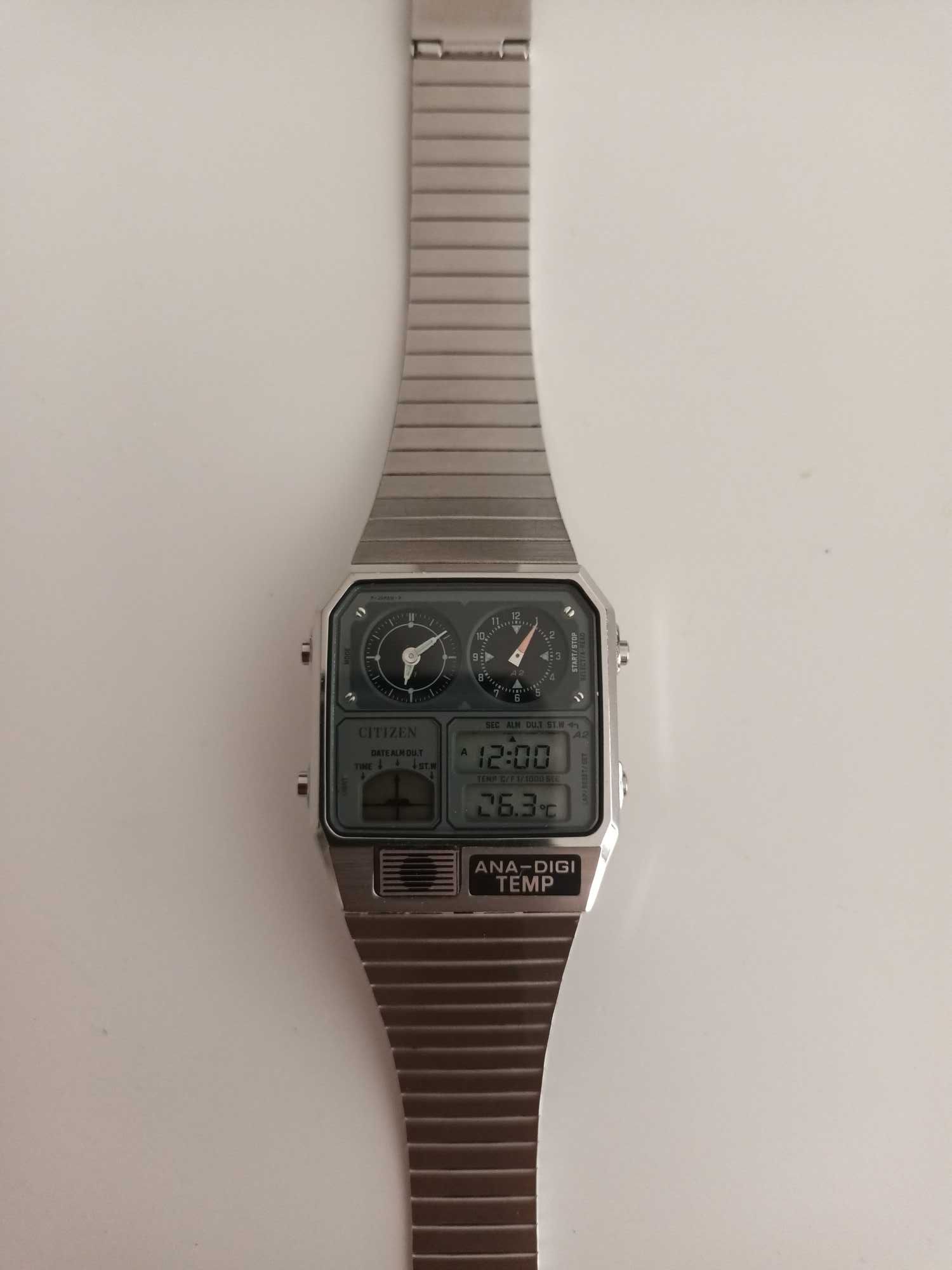 Relógio Citizen ANA-DIGI TEMP Vintage