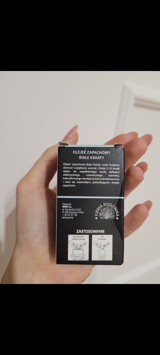 Zestaw olejków Olejek eteryczny białe kwiaty + na sen+
