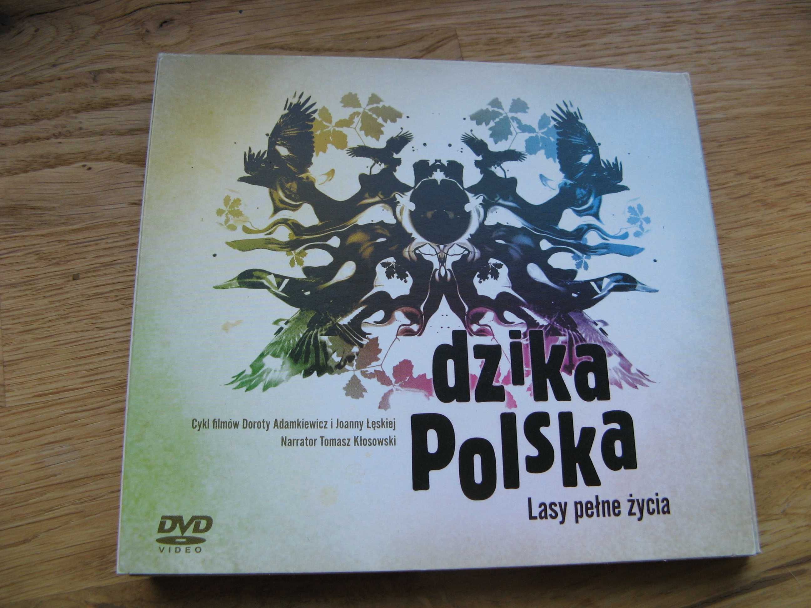 Dzika Polska lasy pełne życia przyroda film  2 x DVD