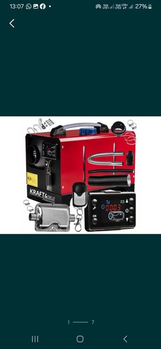 Wynajmę nagrzewnica OLEJOWA wrbasto 9kw nidki koszt ogrzewania 1,8 zł