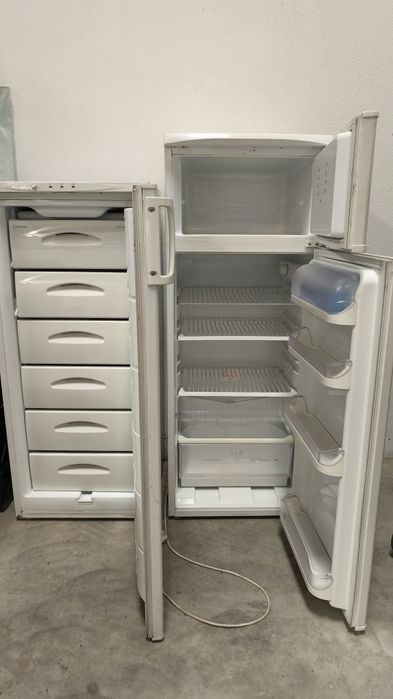 Vendo frigorífico e arca congeladora