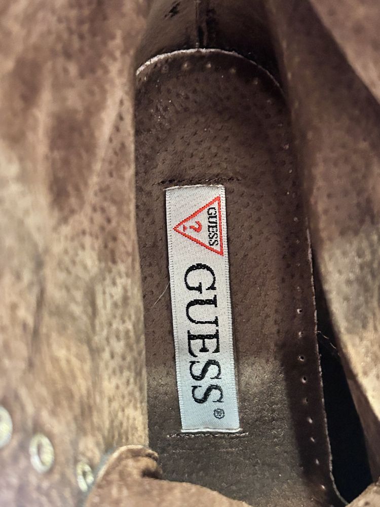 Чоботи черевики ботфорди Guess