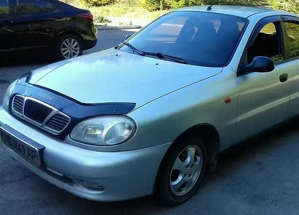 Дефлектор капота Chevrolet / Daewoo / Zaz Lanos мухобойка Ланос