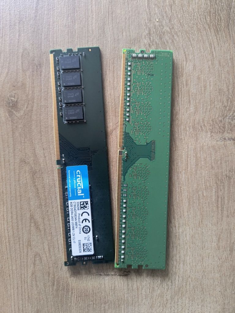 Pamięć RAM DDR4 2x8GB Samsung i Micron