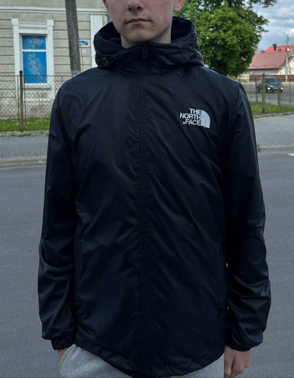 TNF - The North Face - Мужская ветровка куртка черная