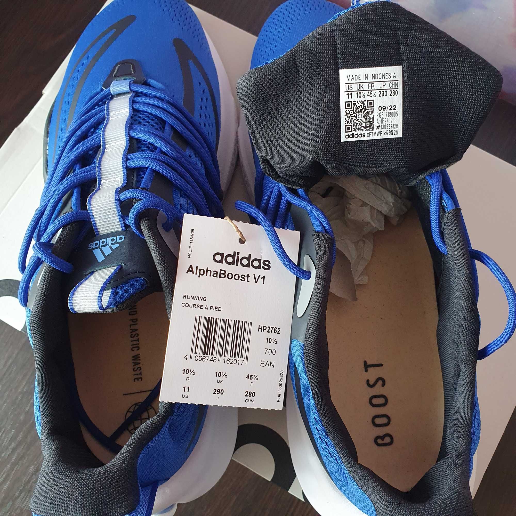 Кросiвки Adidas Alphaboost V1 Sustainable Boost HP2762 Оригiнал.