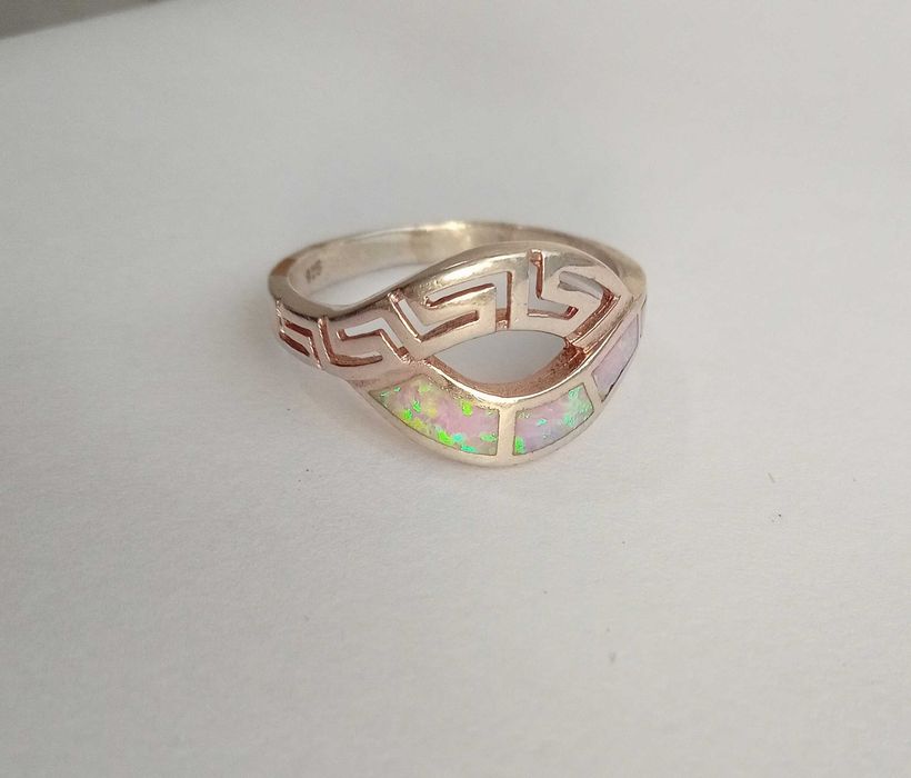 Перстень кольцо срібло 925 проба. Гарні камні. Розмір 19,5. Вінтаж