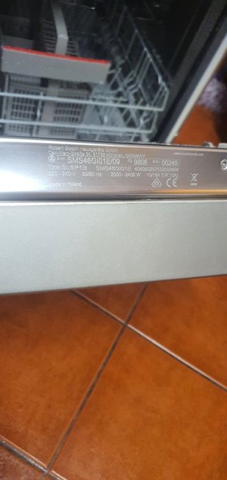 Máquina de Lavar Loiça Bosch 12 Conjuntos ver descrição