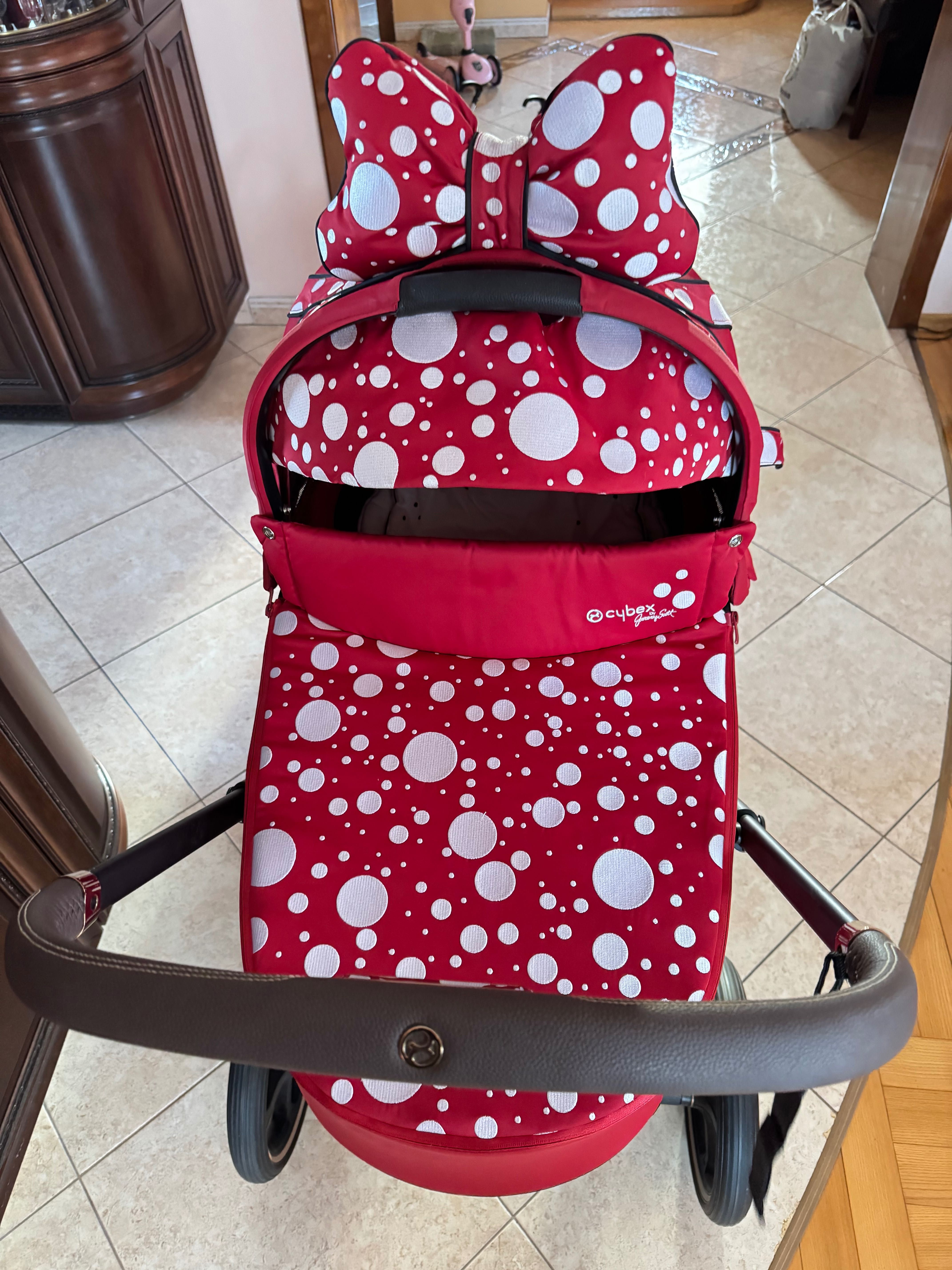 Cybex Priam 2.0 6w1 JEREMY SCOTT jedyny taki komplet dwa foteliki
