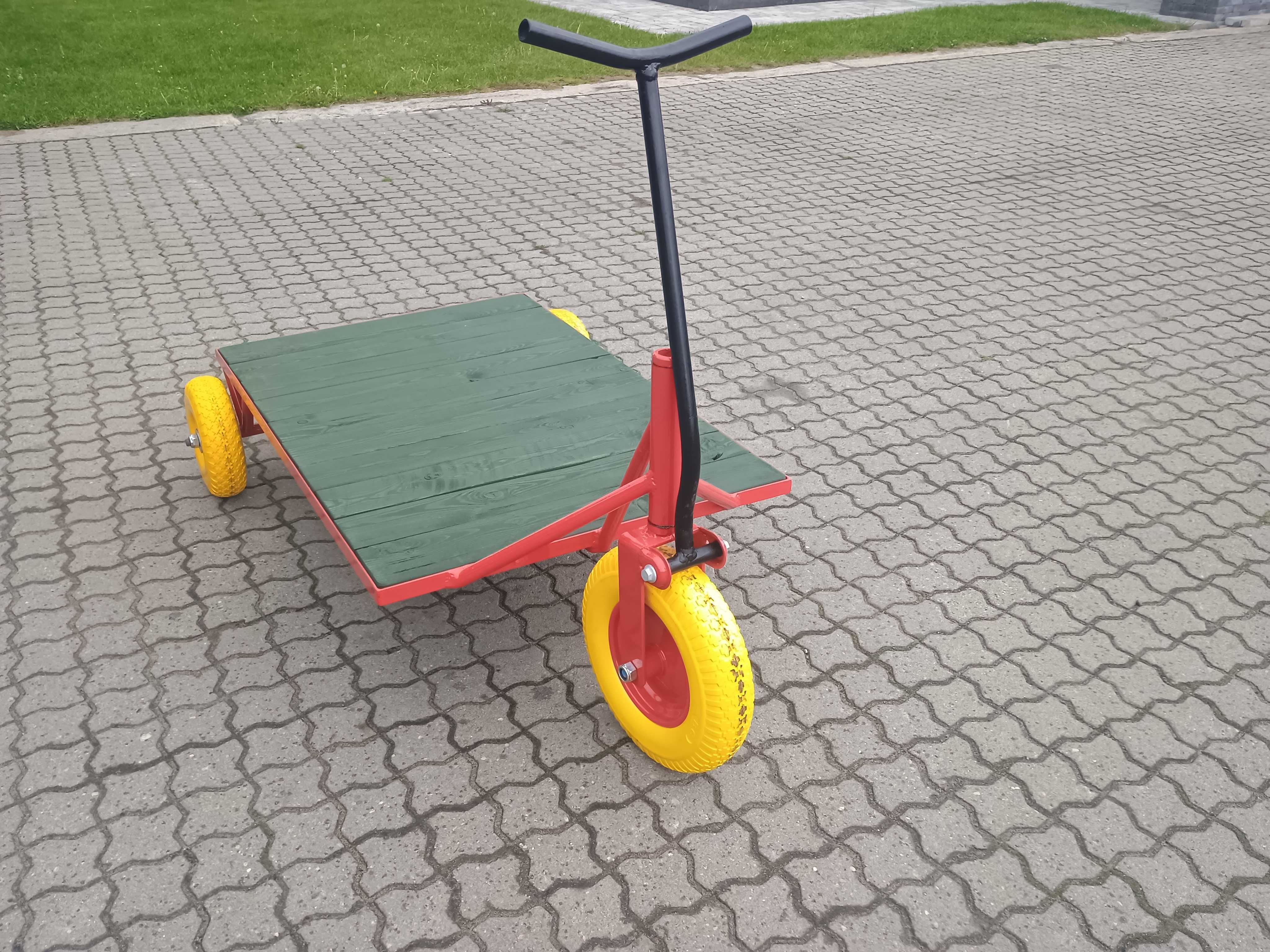 Wózek podest 120x80 jak paleciak mocny wygodny do wszystkiego