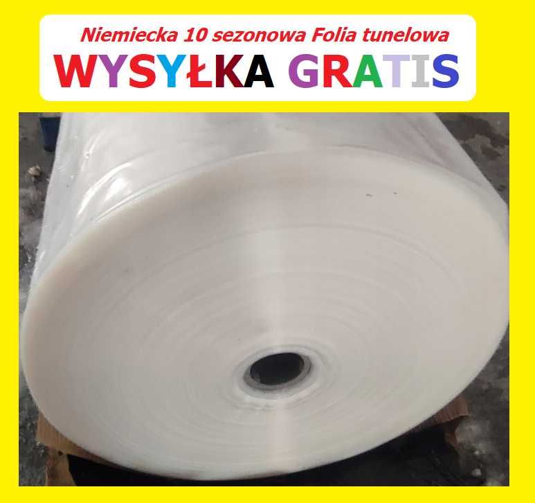 Folia Tunelowa UV10 Niemiecka Folia ogrodnicza gardenvit B.MOCNA