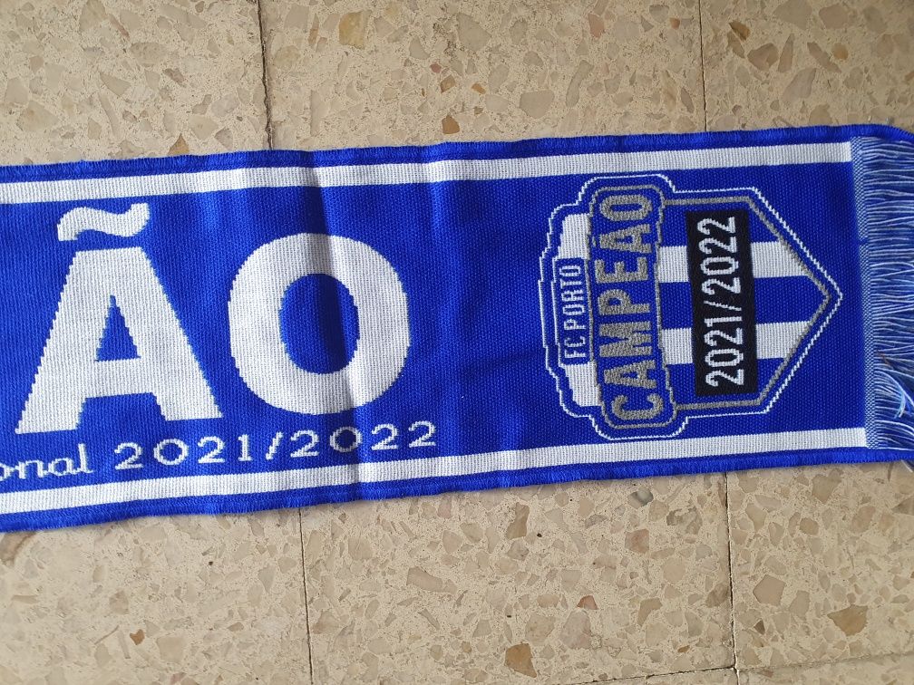 Porto campeão 21/22 cachecol futebol