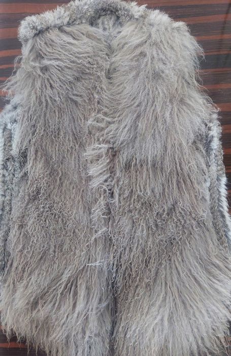 Colete de pêlo de coelho