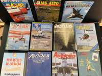 Revistas e fasciculos aviões e aeronautica•Edições anos 90