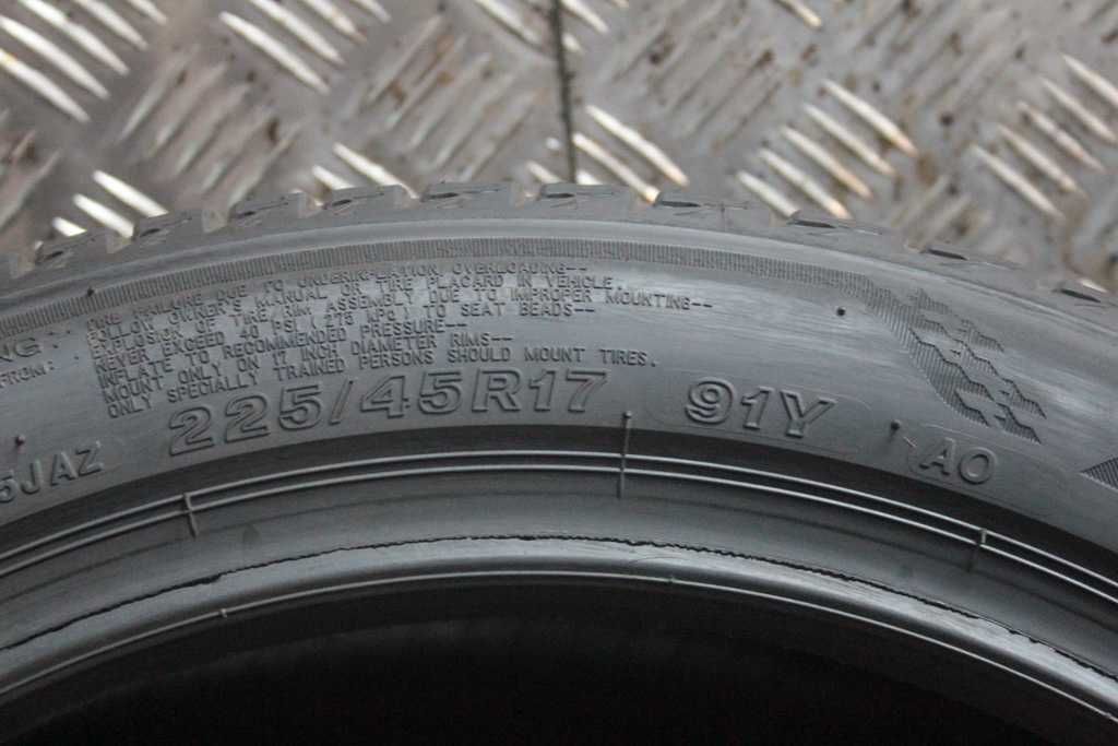 225/45/17 Bridgestone Turanza T005 225/45 R17 91Y AO