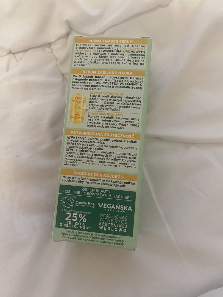 Nowe serum Garnier na przebarwienia