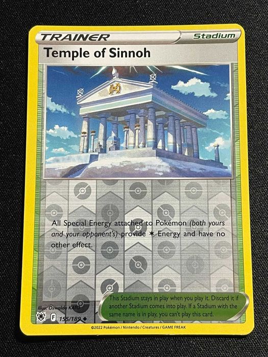 Carta Pokémon Temple of Shinnoh 155/189 Astral Radiance