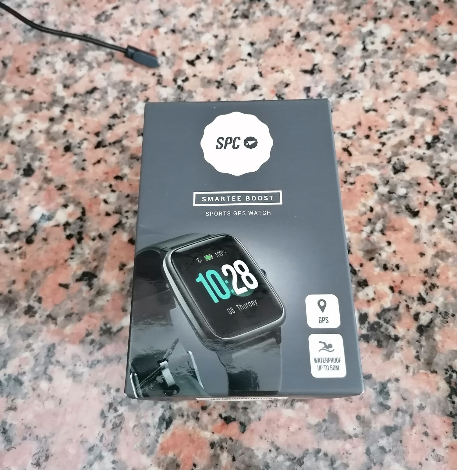 Smartwatch SPC Smartee Boost, cor preta