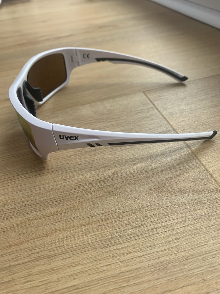 Okulary przeciwsloneczne Uvex sportstyle 222 polaryzacja białe