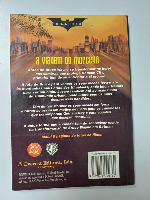 Everest Editora - Batman Begins - A história do filme