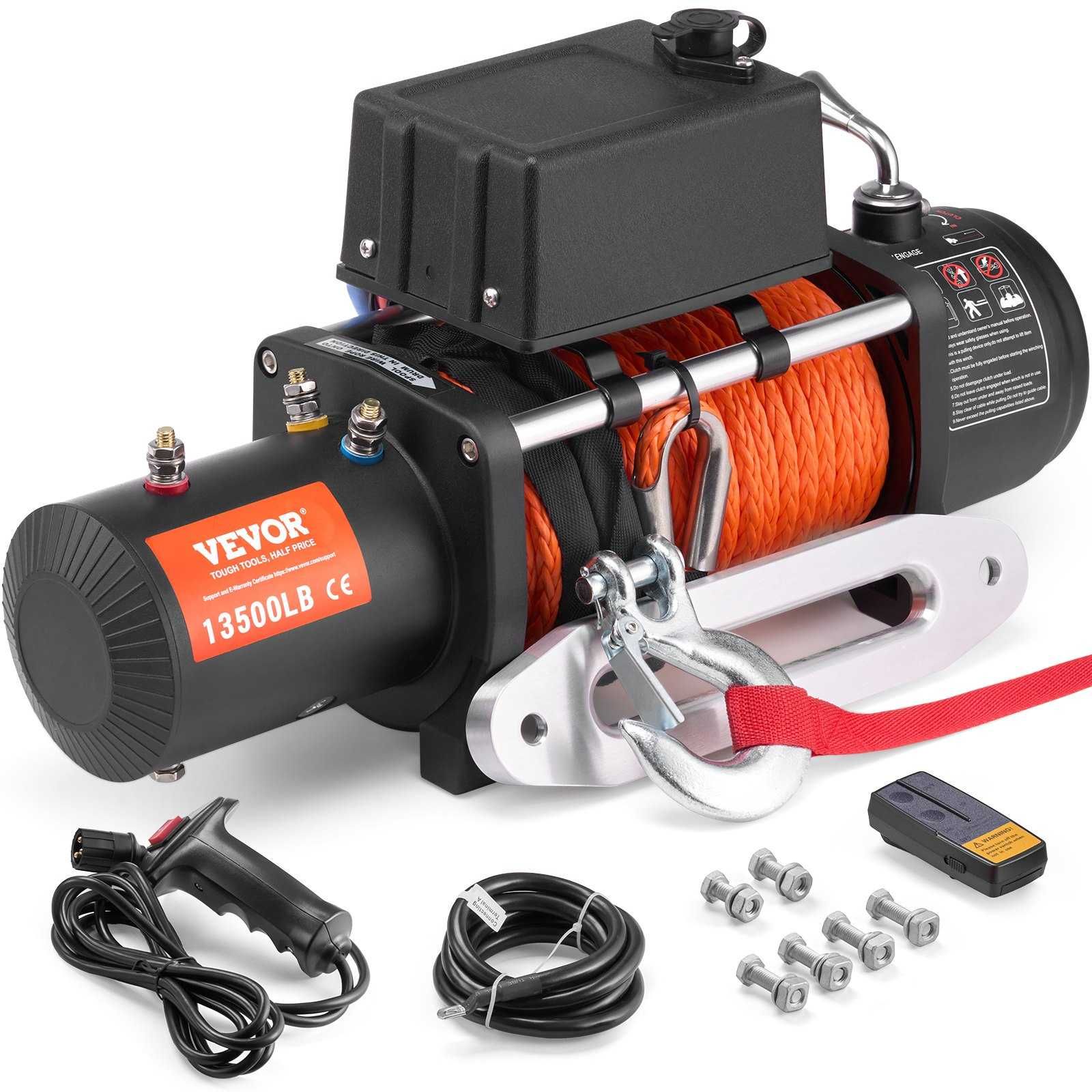 Guincho eletrico 6123kg jipe camião com Certificado para homologação