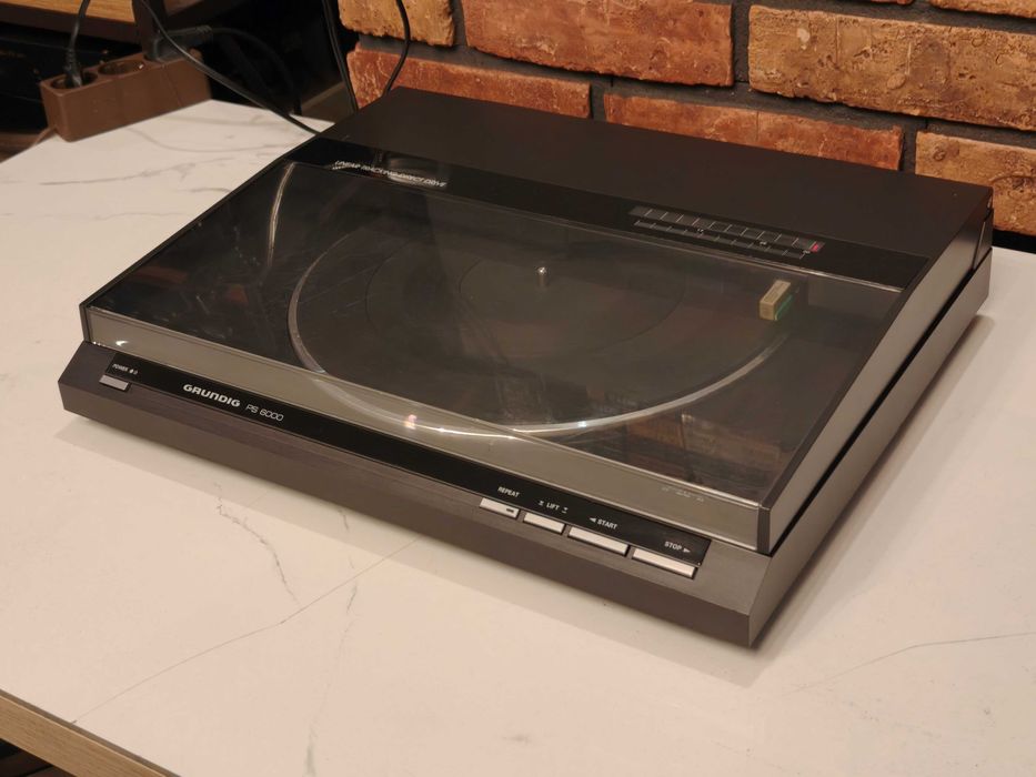 GRUNDIG PS-6000 /TECHNICS SL-DL5!Znakomity gramofon!Audio Technica t4p