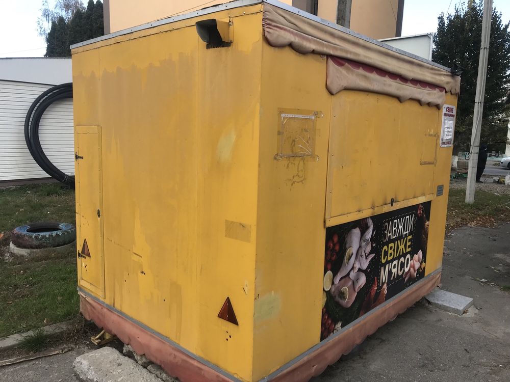 Торговий прицеп-кіоск купава на колесах