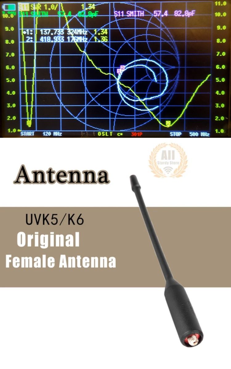 Антена Retevis UHF/VHF 39 см SMA-F 136-174 400-470 МГц

В продажу нові