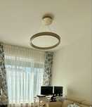 Lampa wiszaca Cleoni Alfredo zlota 81 cm