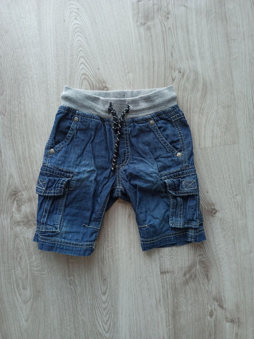 Szorty chłopięce jeans r. 92