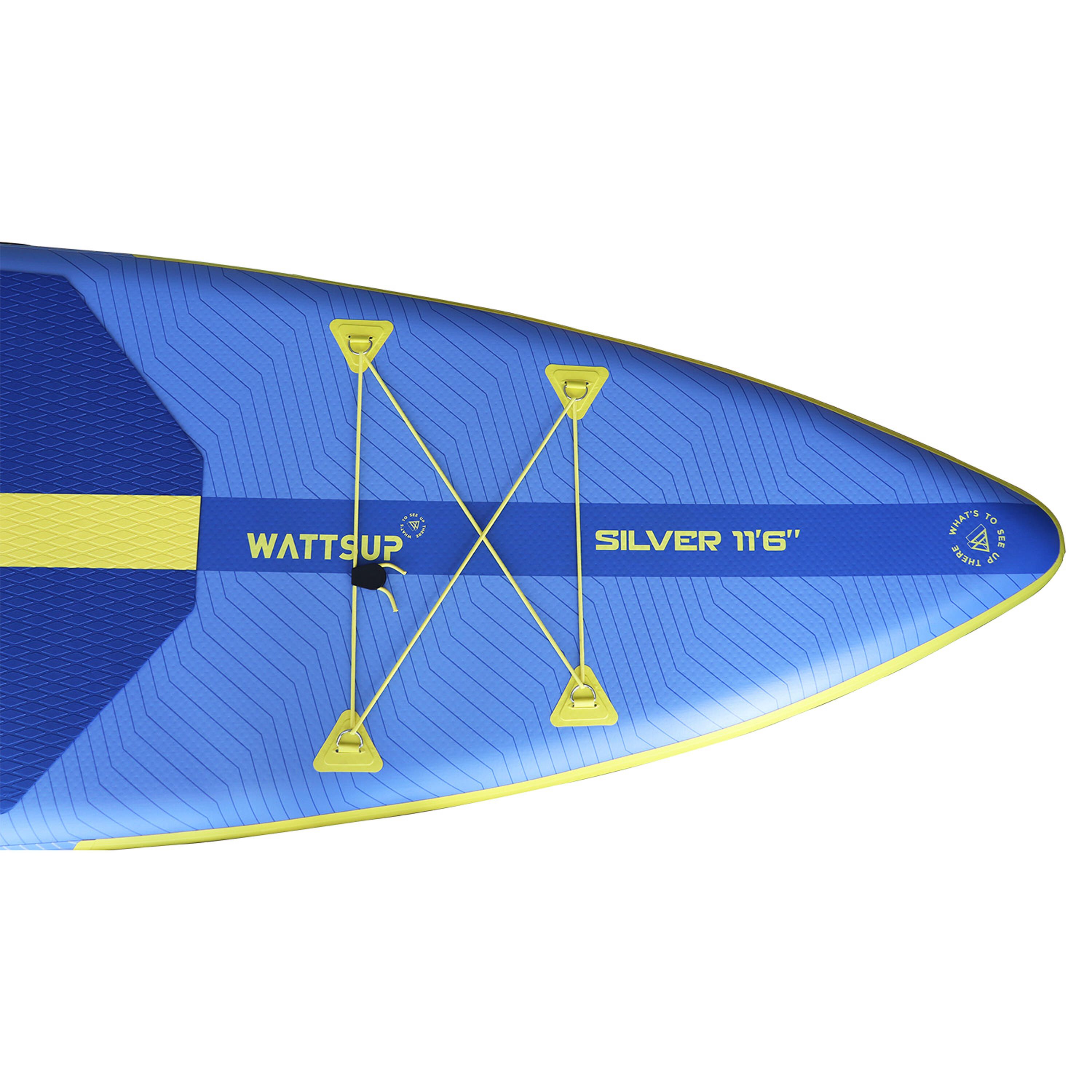 Conjunto de stand up paddle insuflável Wattsup SILVER 11'6
