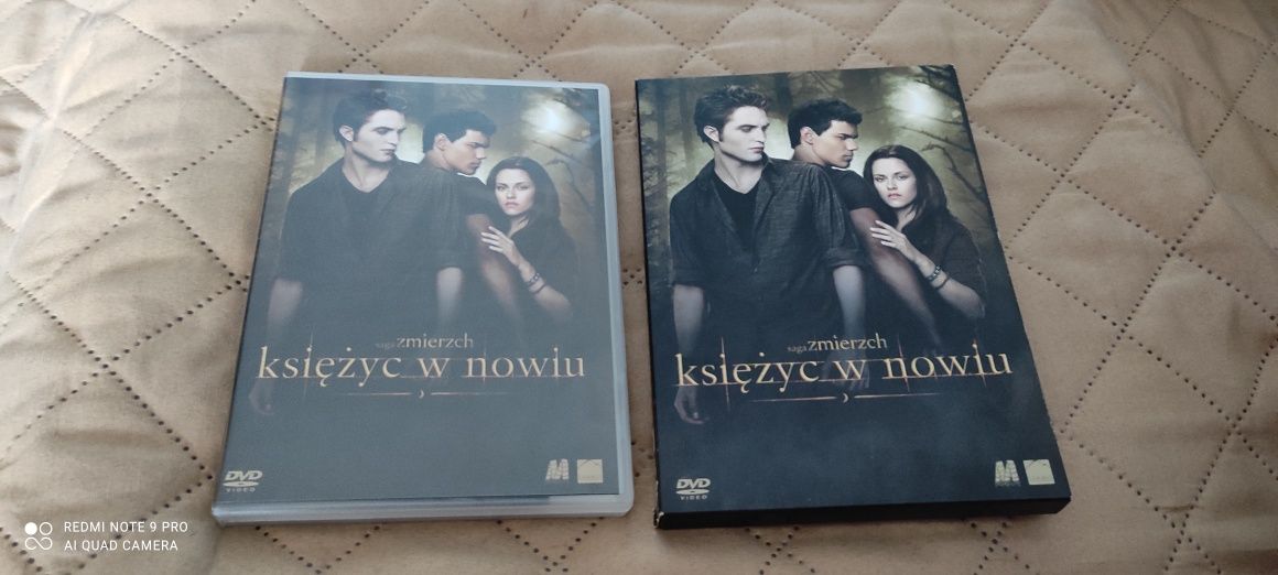 Saga zmierzch ksieżyc w Nowiu dvd +plakat NOWY