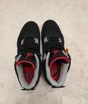 Jordan 4 retro sneakersy męskie biało czarne letnie i lekkie 43,5