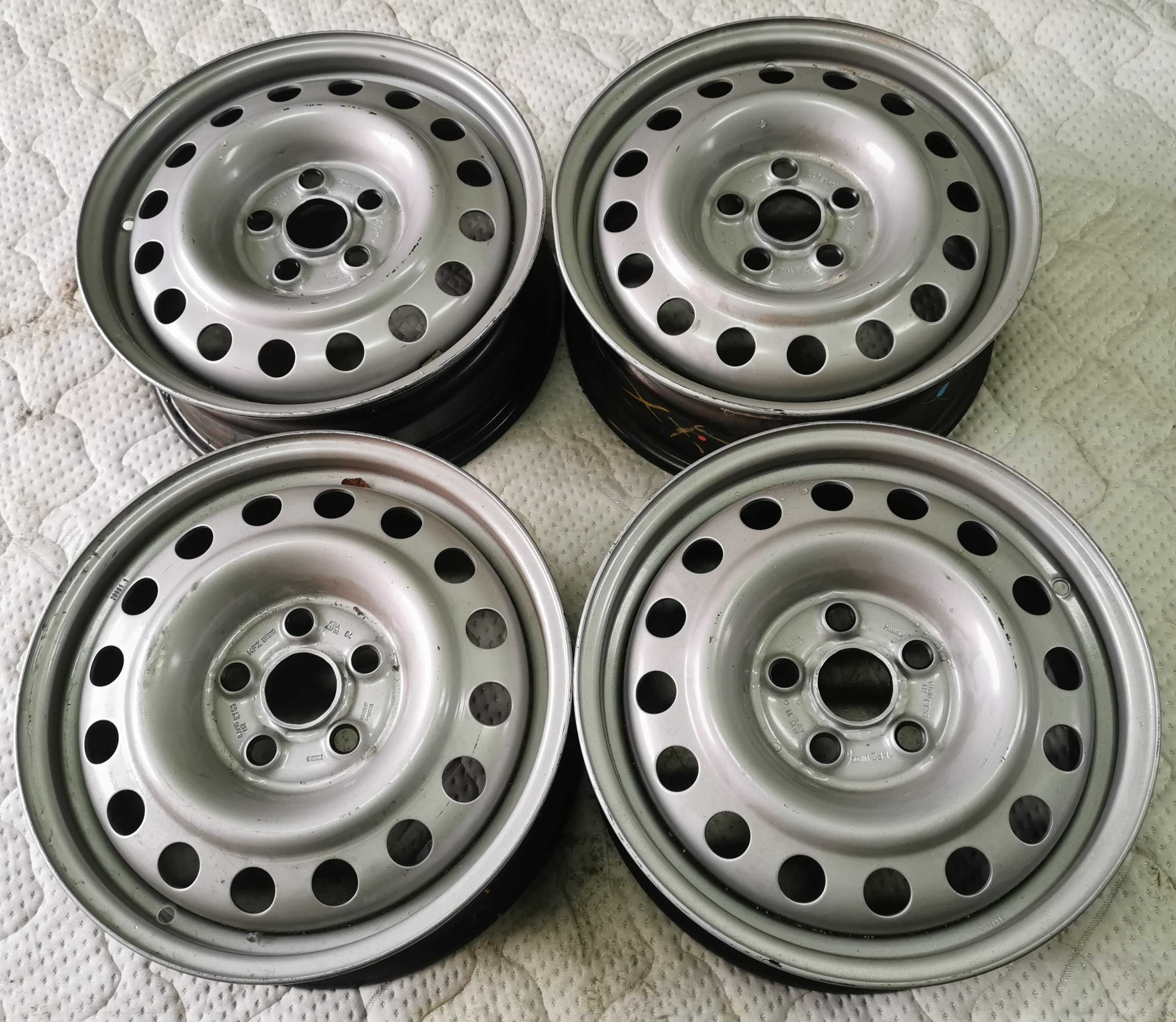 4x felgi stalowe 16 Ford Galaxy VW Sharan T4 Seat Alhambra 5x112 ET53