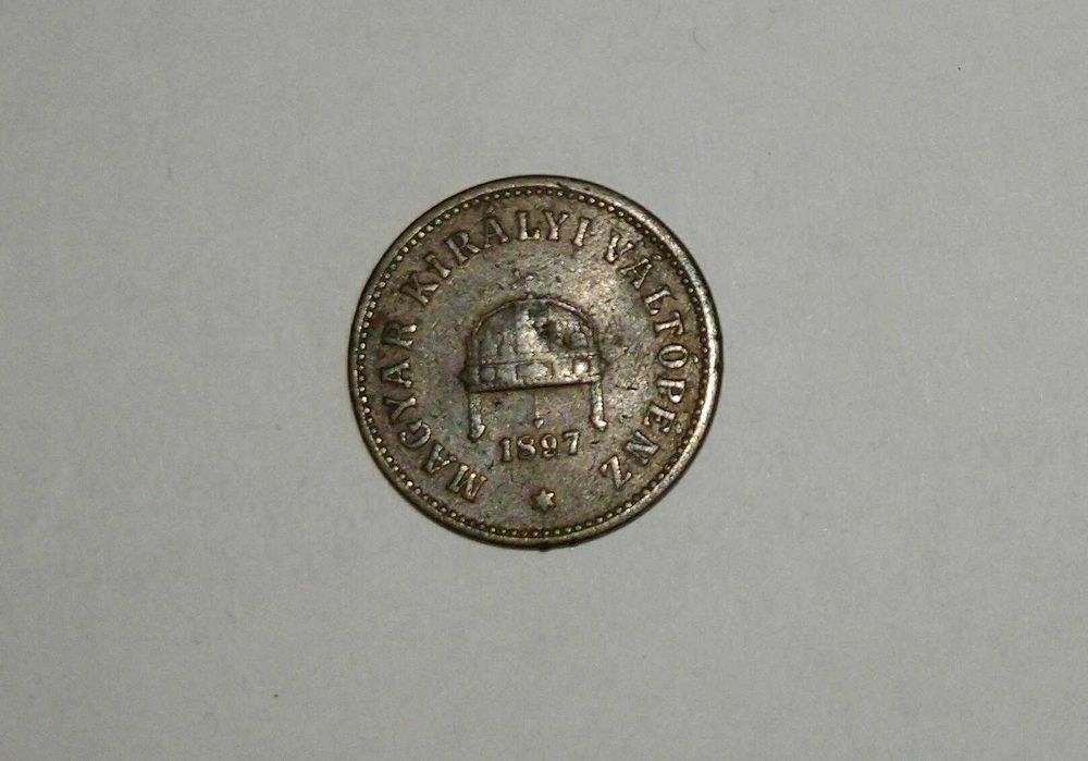 Moneta Węgry 2 fillery, 1897