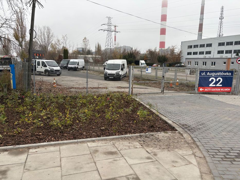 Do wynajęcia plac 1300m2 ul.Augustówka 22