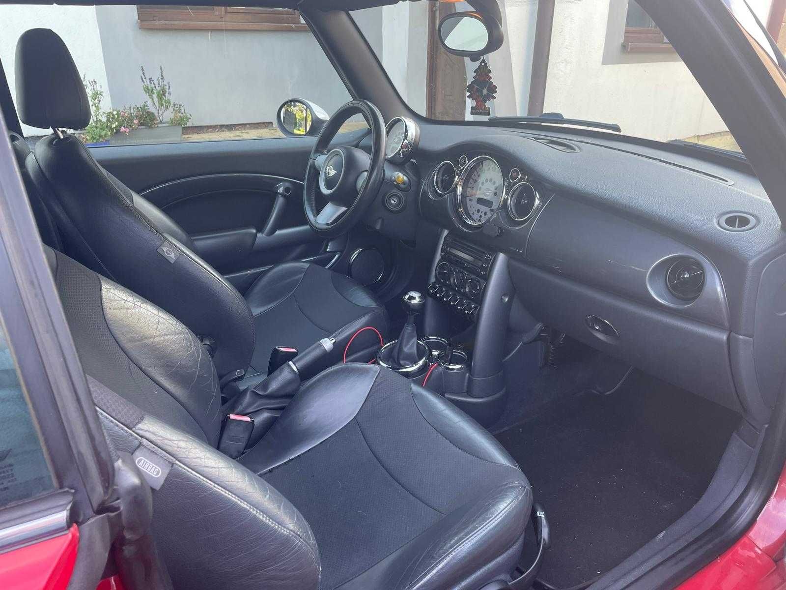 Mini Cooper S R52 Cabrio JCW – 1.6 Kompresor – 175 KM – Red Chili –