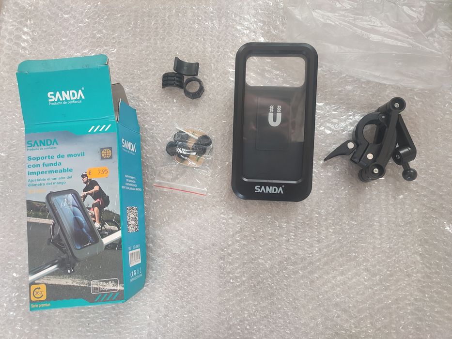 Suporte de telemóvel para bicicleta ou moto