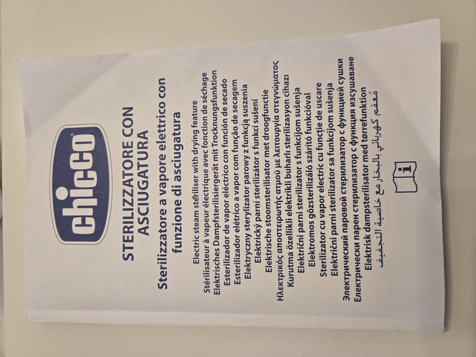 Esterilizador de biberões Chicco