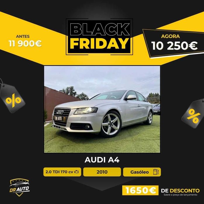 Audi A4 2.0 TDI Teto de Abrir